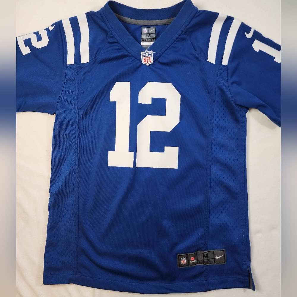 ANDREW Luck Colts Jersey blue size M